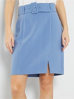 Saia com cinto - Kiabi