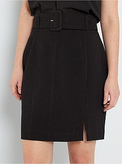 Saia com cinto - Kiabi