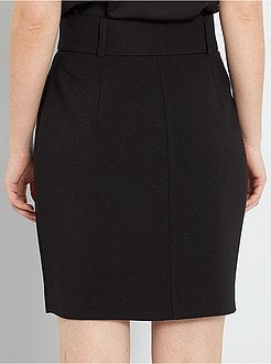 Saia com cinto - Kiabi