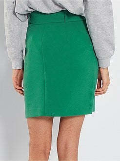 Saia com cinto - Kiabi