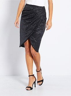 Saia com efeito acetinado - Kiabi