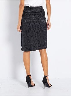 Saia com efeito acetinado - Kiabi