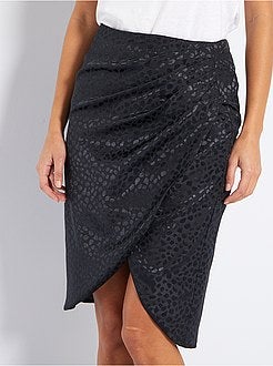 Saia com efeito acetinado - Kiabi