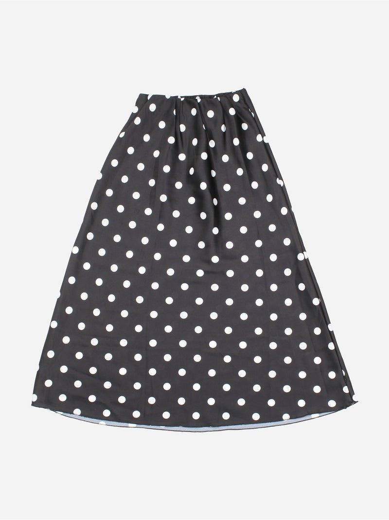 Saia com elásticos - Kids Star Preto - Kiabi