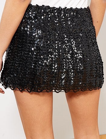 Saia com lantejoulas - Kiabi