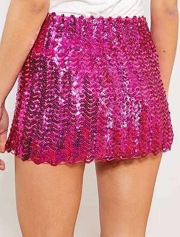 Saia com lantejoulas - Kiabi