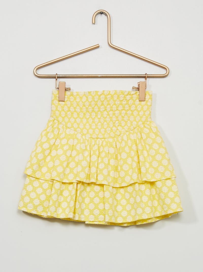 Saia com motivo AMARELO - Kiabi