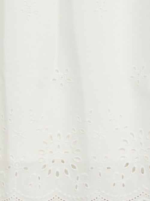 Saia com motivos de renda - Kiabi