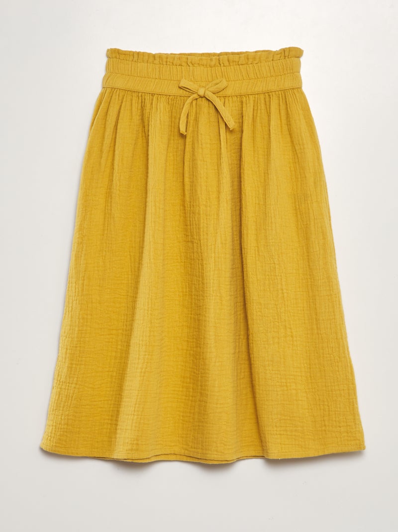 Saia comprida AMARELO - Kiabi