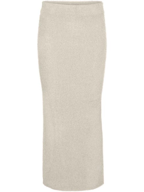 Saia Comprida Bege Vero Moda para Mulher - Kiabi Saia Comprida Bege Vero Moda para Mulher - Kiabi
