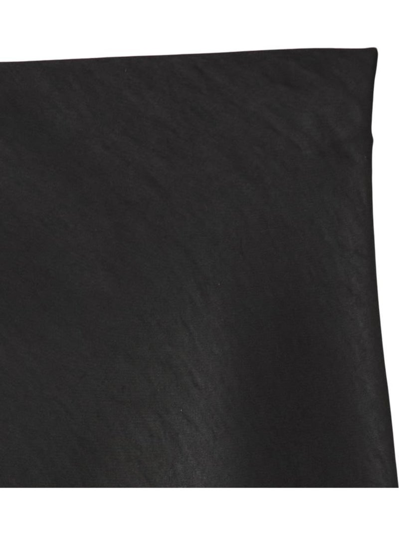 Saia Comprida de Cetim Preta para Mulher Vero Moda Emily Preto - Kiabi