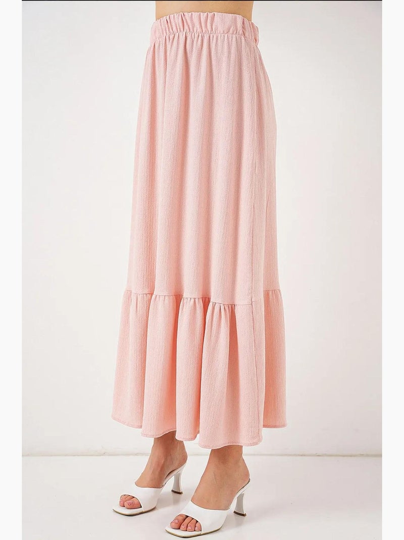 Saia comprida de malha bdart Rosa velho - Kiabi