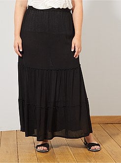 Saia comprida em degrau - Kiabi