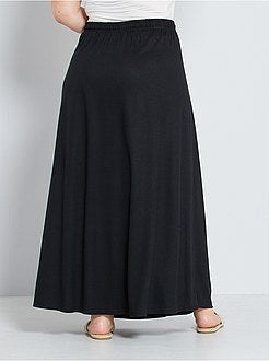 Saia comprida em malha fluida - Kiabi