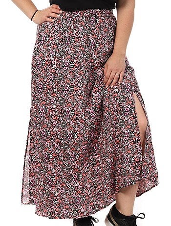 Saia Comprida Estampada Vero Moda Measy para Mulher