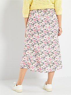 Saia comprida florida - Kiabi