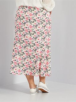 Saia comprida florida - Kiabi