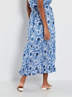 Saia comprida mais longa atrás - Kiabi