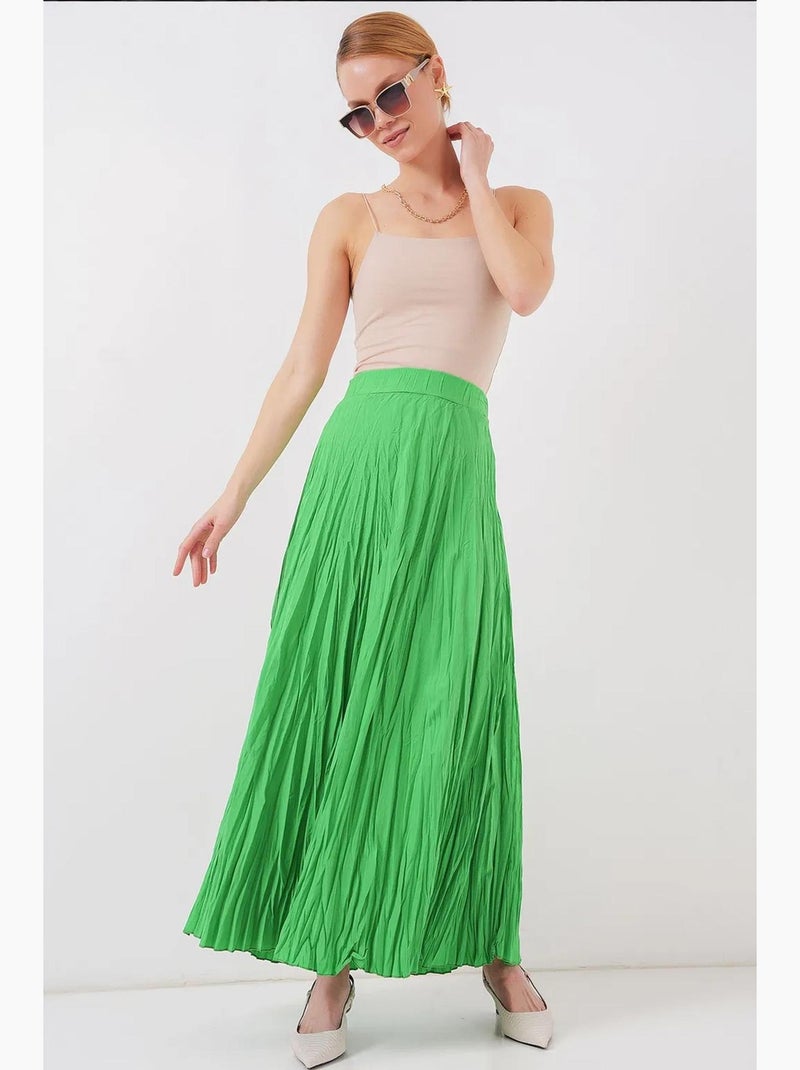 Saia comprida texturizada bdart Verde - Kiabi