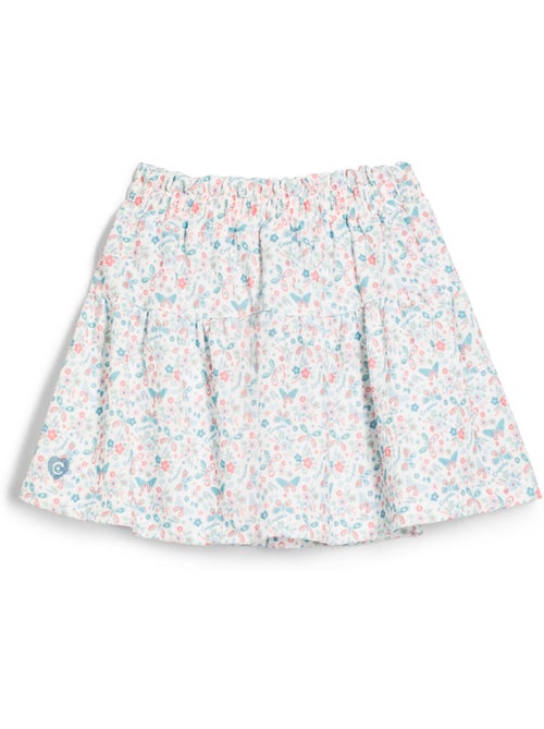 Saia conguitos falda con mariposas - Kiabi