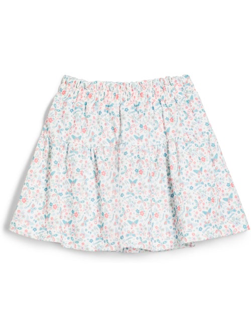 Saia conguitos falda con mariposas - Kiabi