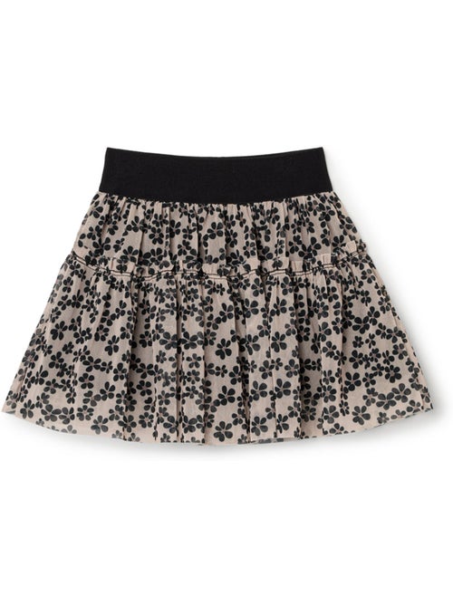 Saia conguitos falda estampado floral - Kiabi