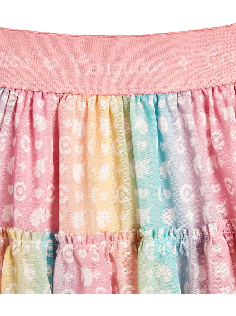 Saia conguitos tul falda 2 Multicolorido - Kiabi