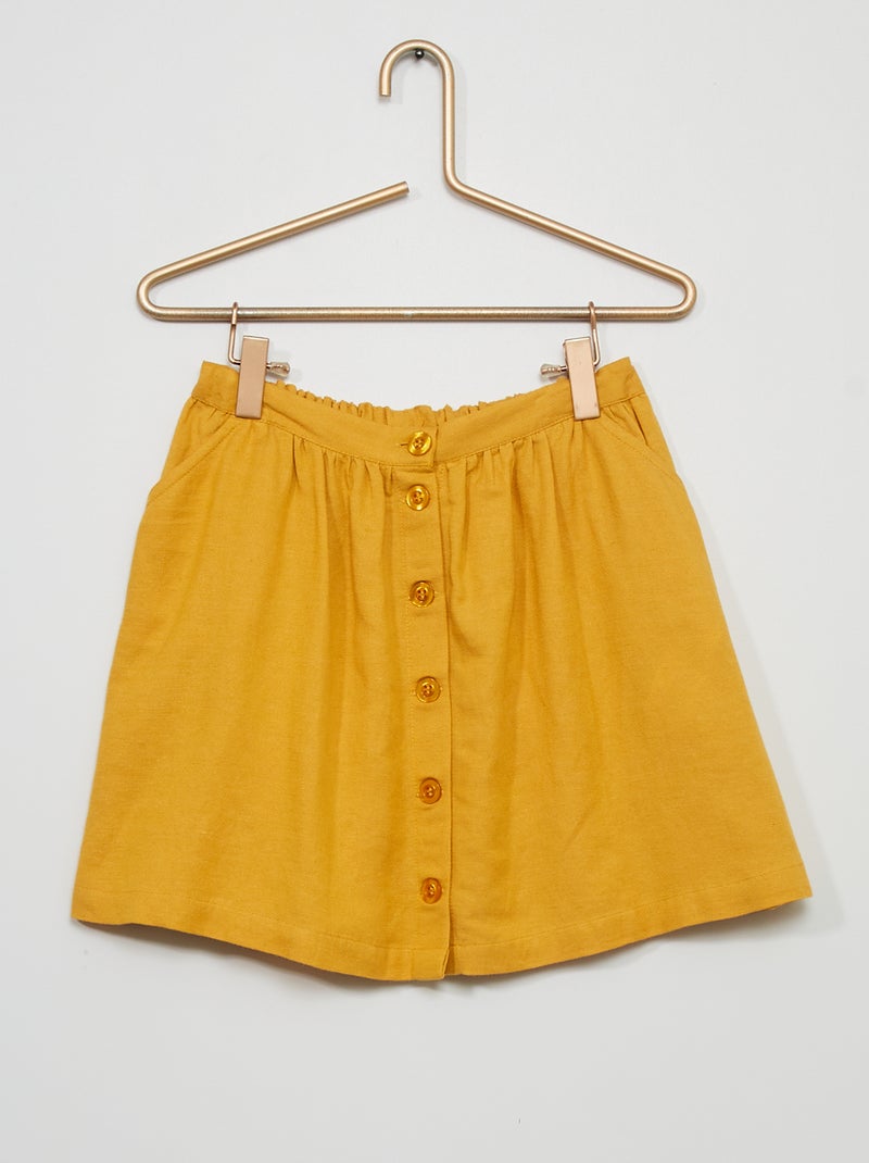 Saia curta AMARELO - Kiabi