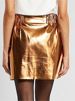 Saia curta brilhante - Kiabi