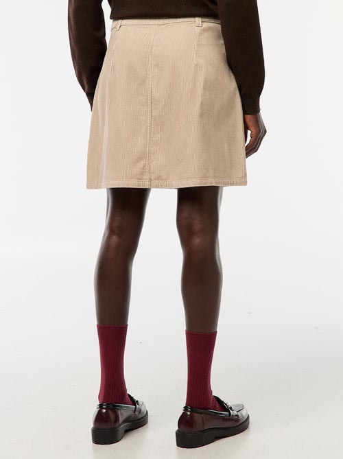 Saia curta de bombazina 'JDY' - Kiabi