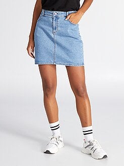 Saia curta de ganga - Kiabi