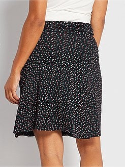 Saia curta de malha - Kiabi