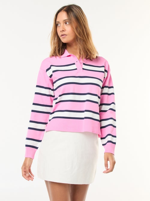 Saia curta em moletom - Kiabi