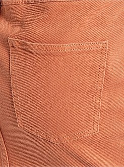 Saia curta em sarja - Kiabi