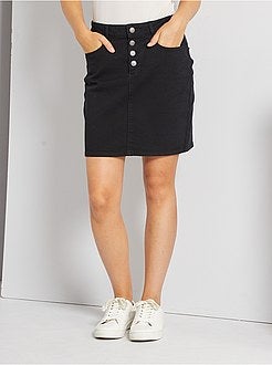 Saia curta em sarja - Kiabi