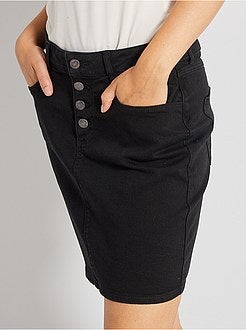 Saia curta em sarja - Kiabi