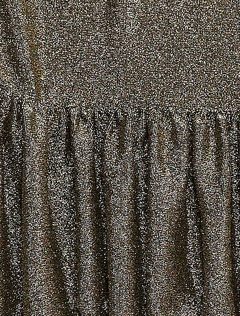 Saia curta em tricô lisa