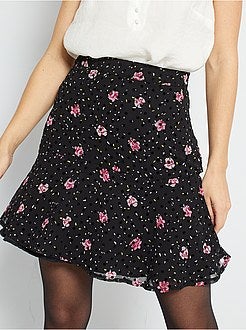 Saia curta florida - Kiabi