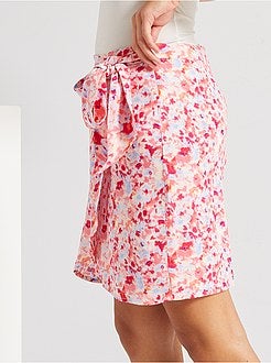 Saia curta para atar - Kiabi