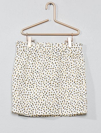 Saia curta tulipa - Kiabi