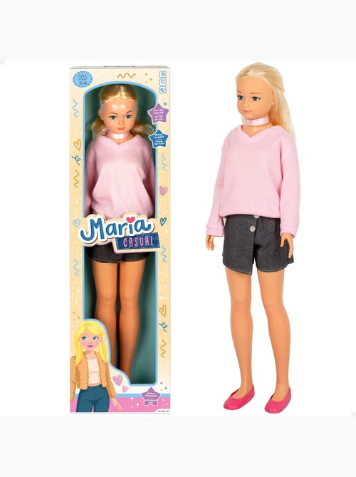 Saia de boneca grande 105 cm maria casual - Kiabi