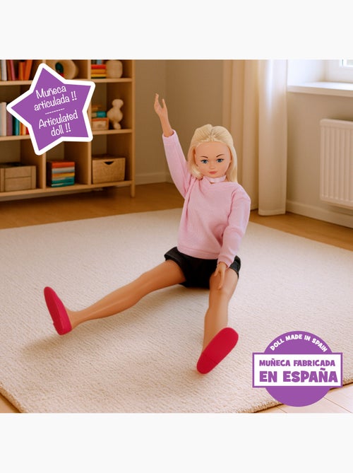 Saia de boneca grande 105 cm maria casual - Kiabi