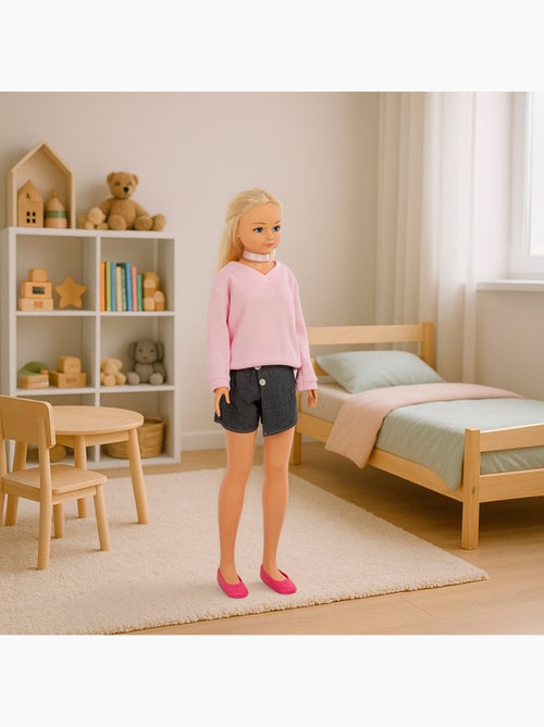 Saia de boneca grande 105 cm maria casual - Kiabi