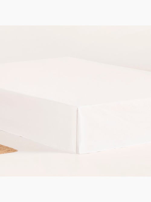 Saia de cama lisa, capa protetora para estrado - Gamusi. - Kiabi Saia de cama lisa, capa protetora para estrado - Gamusi. - Kiabi