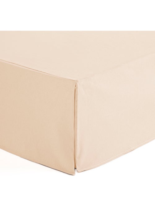 Saia de cama lisa, capa protetora para estrado - Gamusi. - Kiabi Saia de cama lisa, capa protetora para estrado - Gamusi. - Kiabi