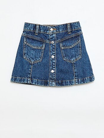 Saia de ganga com botões