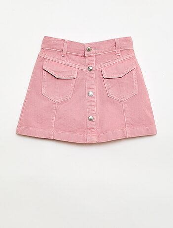 Saia de ganga com botões