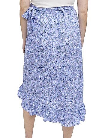 Saia de Grávida Azul para Mulher Vero Moda Maternity Henna