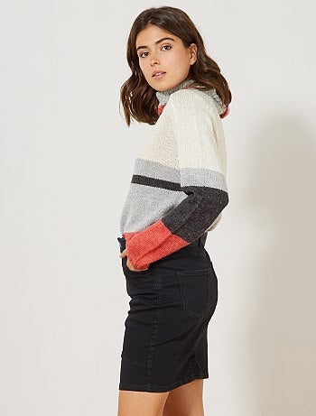 Saia em ganga - Kiabi