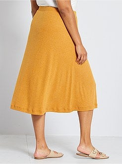 Saia em malha nervurada - Kiabi